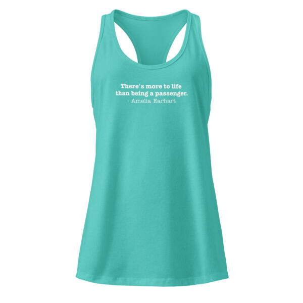 Women’s fitted racerback tank top - Image 3