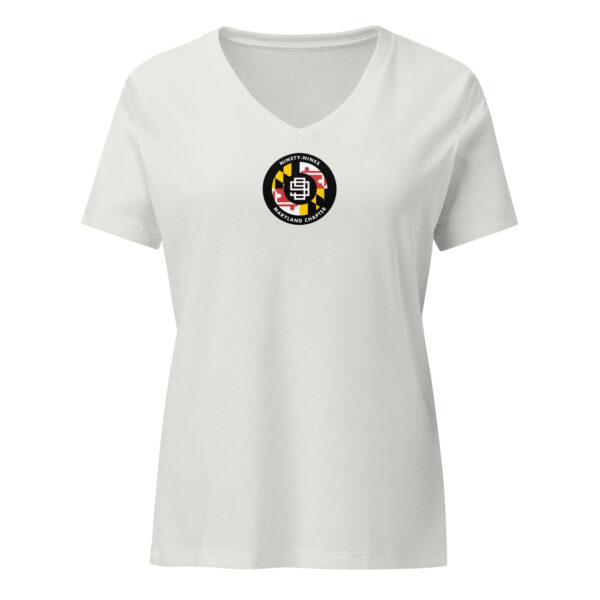 Women’s relaxed v-neck t-shirt - Image 3