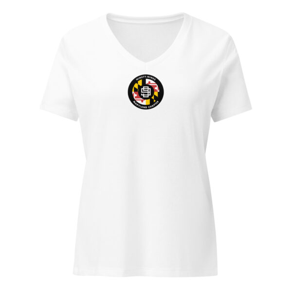 Women’s relaxed v-neck t-shirt - Image 4